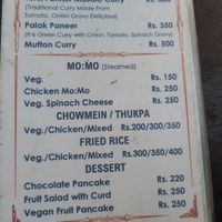  at Rest Point Cafe in Pokhara