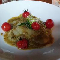 yummy vegan ravioli! at Metzgerei in Stuttgart