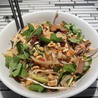 Big cold noodle bowls  at Pom Pom's Teahouse in Orlando