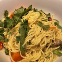 Big cold noodle bowls  at Pom Pom's Teahouse in Orlando