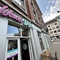 store front  at Wonder Waffel in Aachen