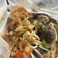 Pasta  at New Life in Grand Bahama