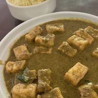 Tofu and spinach curry!  at Persian Palate - Mango Square in Cebu