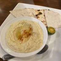 Hummus served with warm bread   at Persian Palate - Mango Square in Cebu