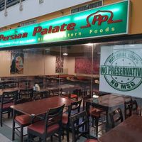 Signage from the mall entrance at Persian Palate - Mango Square in Cebu