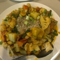 Veggie special with rice  at Persian Palate - Mango Square in Cebu