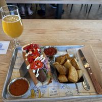   at Wursthall in San Mateo