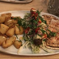 impossible kebap at Wursthall in San Mateo