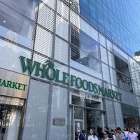 Storefront at the Salesforce Tower  at Whole Foods Market in New York City