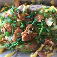 The "Mona Lisa" Signature Potato at Papas Hot Potatoes in Seattle