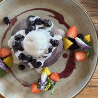 ppp pancakes vegan   at Mudra in Ubud