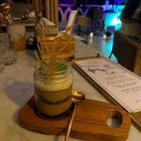 Amazing vegan Tiramisu at Mudra in Ubud