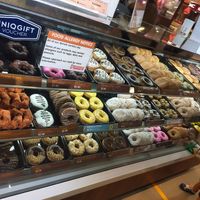 Assorted donuts available at Dunkin' - Northpoint City in North Singapore