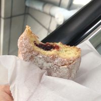 strawberry filled $1.90 at Dunkin' - Waterway Point in Northeast Singapore