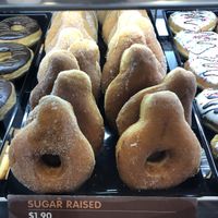 vegan flavour - sugar raised $1.90 at Dunkin' - Waterway Point in Northeast Singapore