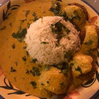 Vegan "mlai cofta" (indian dish) at Shakti in Beer Sheva