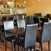 Nice seating area at Adonis Mediterranean Cuisine in Oakville