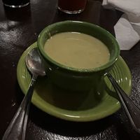 Asparagus soup  at Wild Craft Eatery in Boone