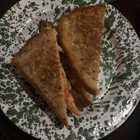 Vegan reuben sandwich  at Wild Craft Eatery in Boone