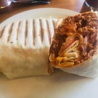 Soyrizo Breakfast burrito at People's Cafe in Berkeley