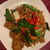 Green curry fried rice at Siam Classic in Manassas