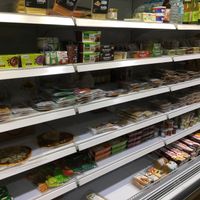 Vegan deli section  at Genciana in Girona