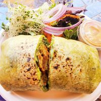 The best wrap I had so far at Nature's Health Food and Cafe in Palm Springs