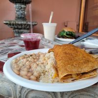 😋🤗 at Nature's Health Food and Cafe in Palm Springs