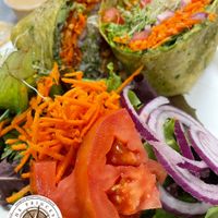 GTB Wrap #Veganuary at Nature's Health Food and Cafe in Palm Springs