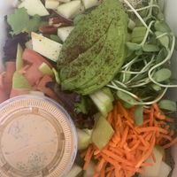 Garden salad  at Nature's Health Food and Cafe in Palm Springs