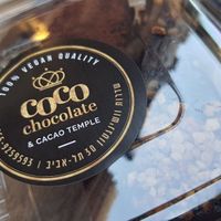 COCO - chocolate & cacao temple at COCO Vegan Chocolate in Tel Aviv