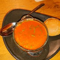 Tomatensuppe, vegan at Jaspers Grill in Braunlage