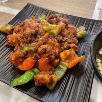 Gobi Manchurian (cauliflower dish)  at Woodlands (Tsim Sha Tsui) in Kowloon