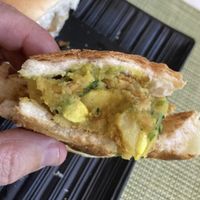 Vegan Vada Pav  at Woodlands (Tsim Sha Tsui) in Kowloon