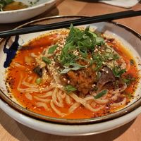 Vegan Dan Dan noodles (eggplant)  at Datsun in Ottawa