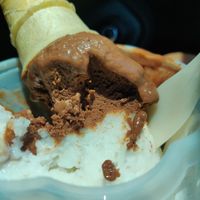 Great texture at Made In Rome Organic Gelato in Siesta Key