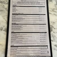 menu   at Modern Times Far West Lounge in Encinitas