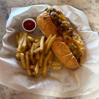 cheesesteak   at Modern Times Far West Lounge in Encinitas