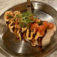 Potato Chorizo Burrito  at Modern Times Far West Lounge in Encinitas