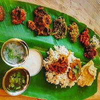 White rice Banana Leap at Kafe Ssihat in Malacca