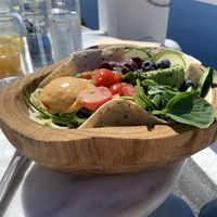 Rainbow Bowl at Galini Cafe in Santorini