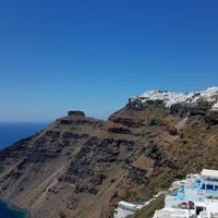   Cafe view.... at Galini Cafe in Santorini
