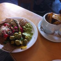 Raw platter at InSpiral Lounge in North West London
