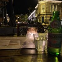 View from outside seating at Thrill Grill in Haarlem