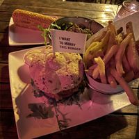Big vegan burger and salad(salad was amazing!) at Thrill Grill in Haarlem