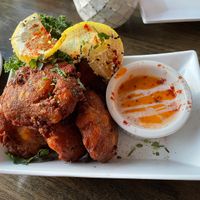 Kofta appetizer plate  at Arles and Boggs  in Wallingford