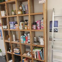 little store inside the Café at Sync-Ok in Deventer