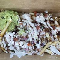 Carne Asada Fries  at Veg'n out in San Diego