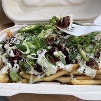 Pork Fries  at Veg'n out in San Diego