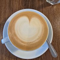 Oat flat white at The Greenhouse in Horsforth